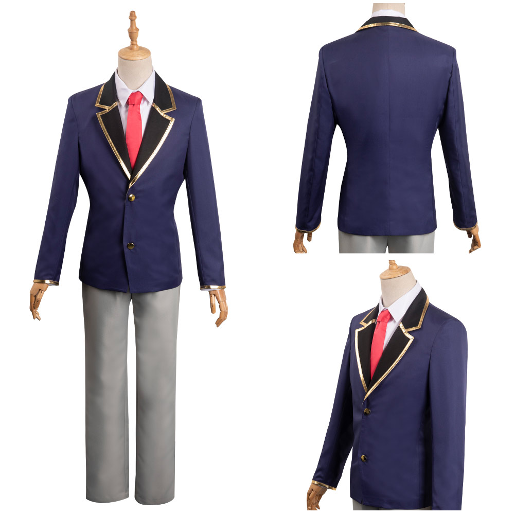 Anime Oshi No Ko - Aqua Hoshino Cosplay Costume Outfits Halloween Carnival Party Suit