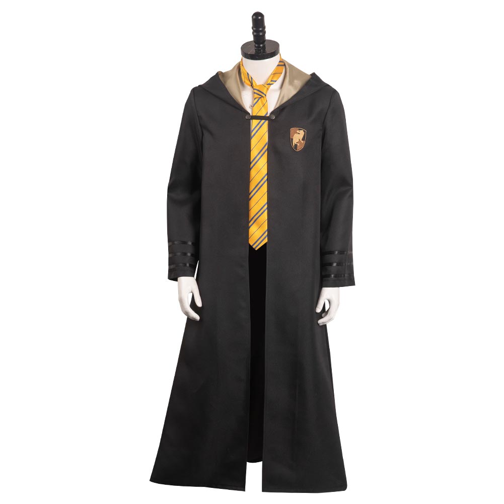 Game Hogwarts Legacy Hufflepuff Cosplay Costume Halloween Carnival Party Suit