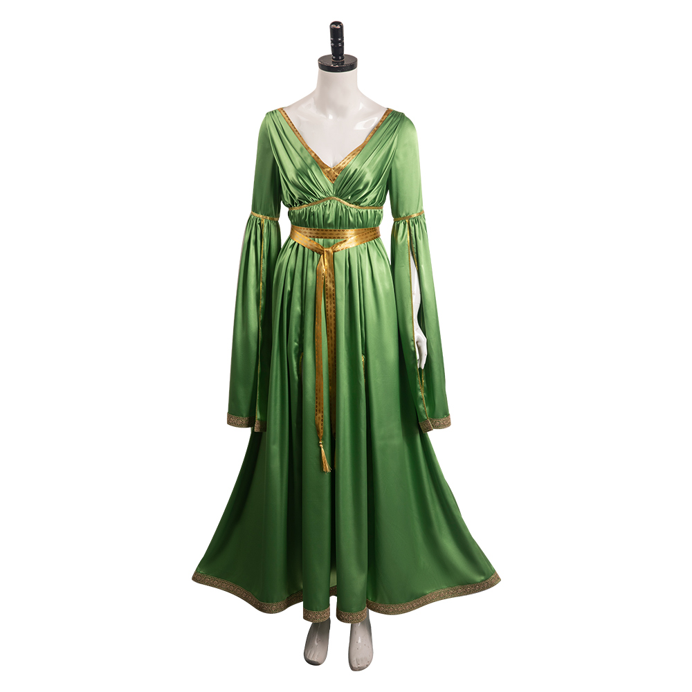 Movie Star Wars: The Princess and the Scoundrel - Leia Cosplay Costume Dress Outfits Halloween Carnival Suit