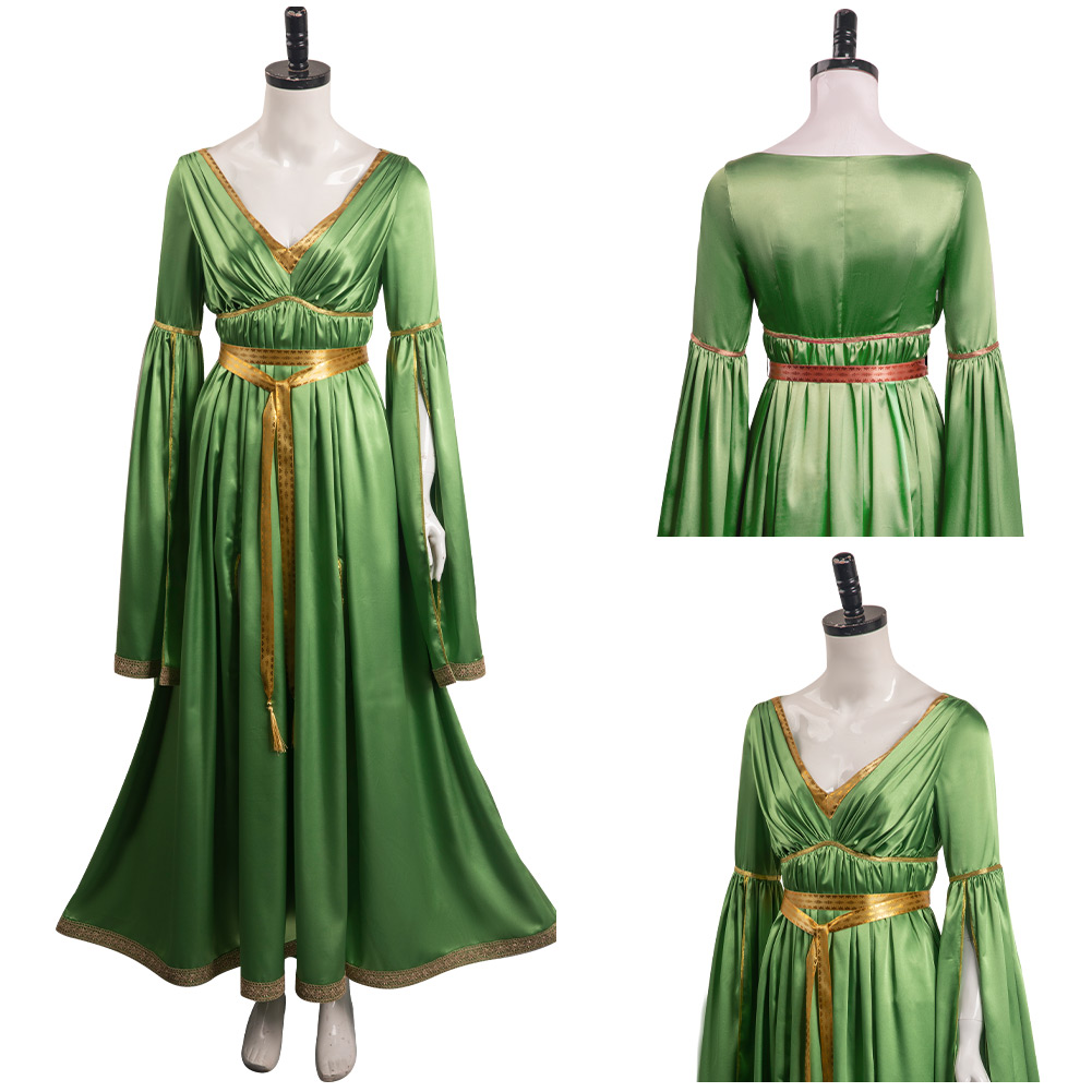 Movie Star Wars: The Princess and the Scoundrel - Leia Cosplay Costume Dress Outfits Halloween Carnival Suit