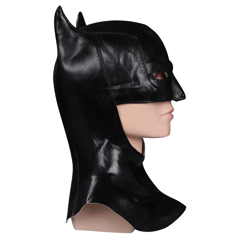 Movie The Batman 2022-Bruce Wayne Latex Mask Cosplay Batman Masks Masquerades