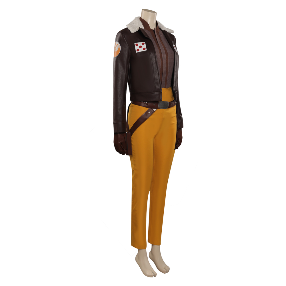 TV Ahsoka Hera Syndulla Outfits Star Wars Cosplay Costume Halloween Carnival Suit