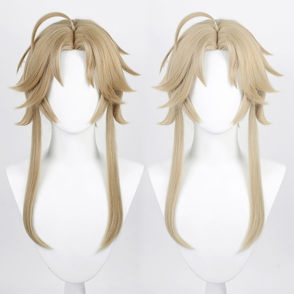  Honkai: Star Rail Yanqing Cosplay Wig Halloween Costumes Accessory