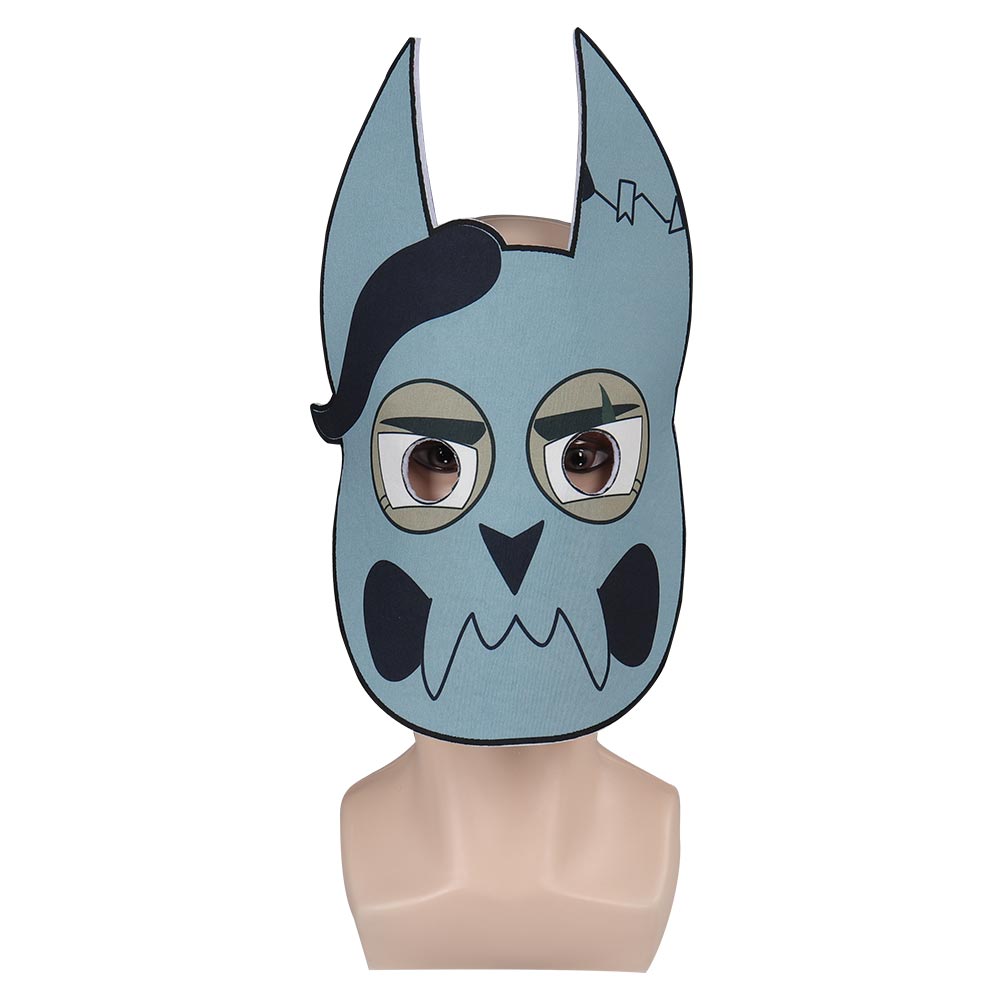 Anime The Owl House Luz Mask Cosplay Latex Masks Helmet Halloween Costume Props
