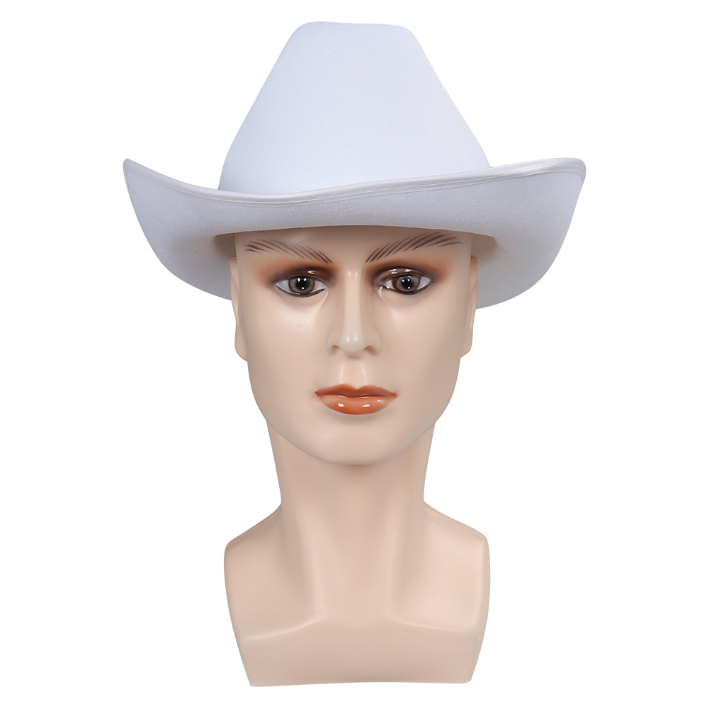 Movie 2023 Barbie Ken Cowboy Hat Cosplay Hat Cap Halloween Costume Accessories