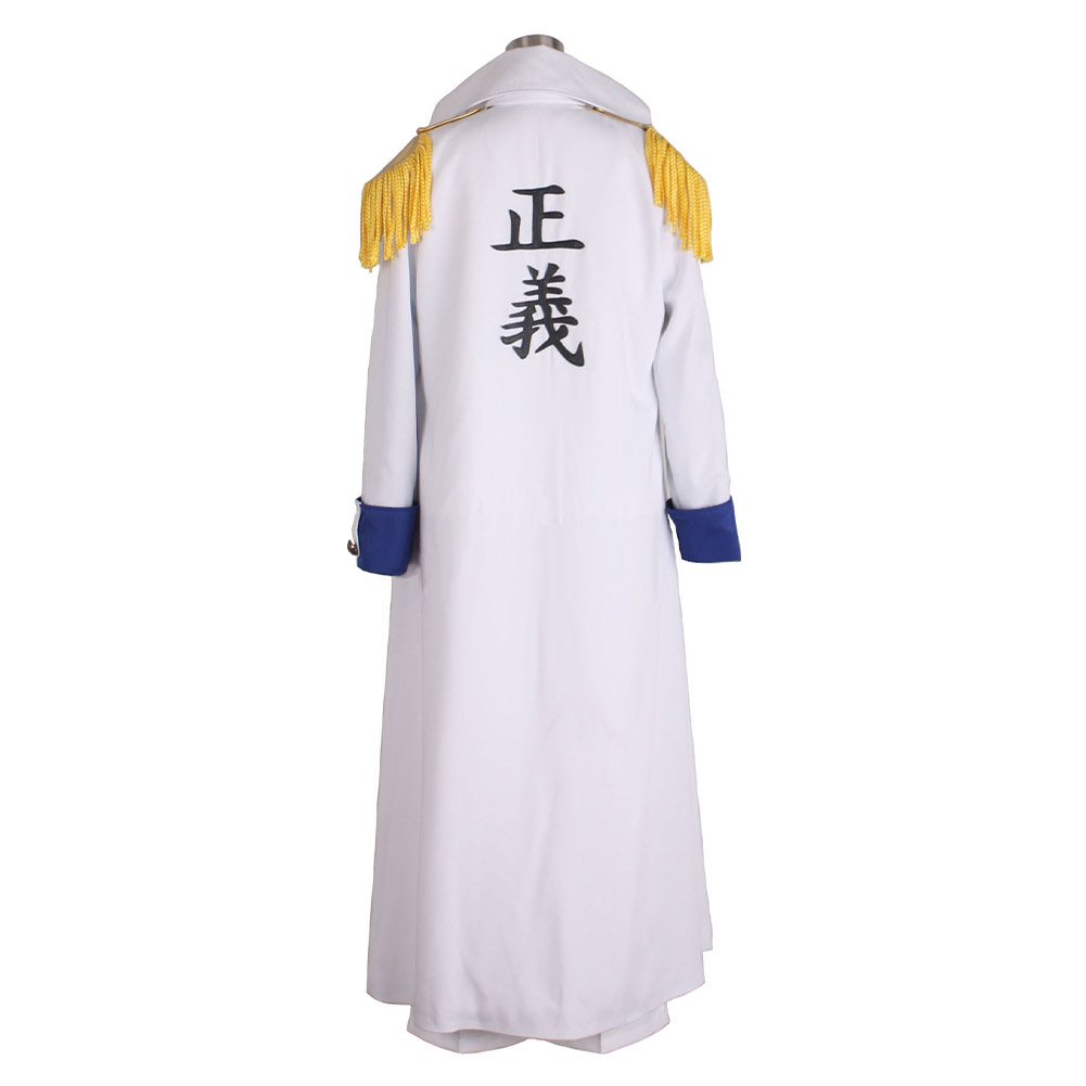 Anime One Piece Kuzan/Aokiji Cosplay Costume Outfits Halloween Carnival Party Disguise Suit