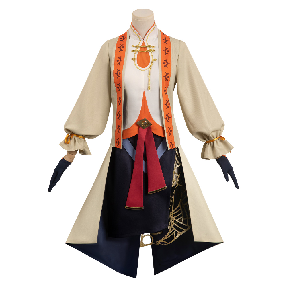 Game The Legend of Zelda: Tears of the Kingdom TOTK Purah Outfits Halloween Carnival Suit Cosplay Costume