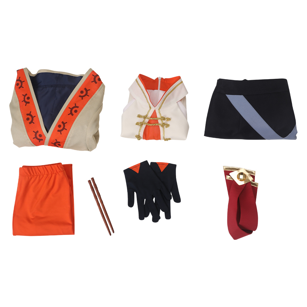 Game The Legend of Zelda: Tears of the Kingdom TOTK Purah Outfits Halloween Carnival Suit Cosplay Costume