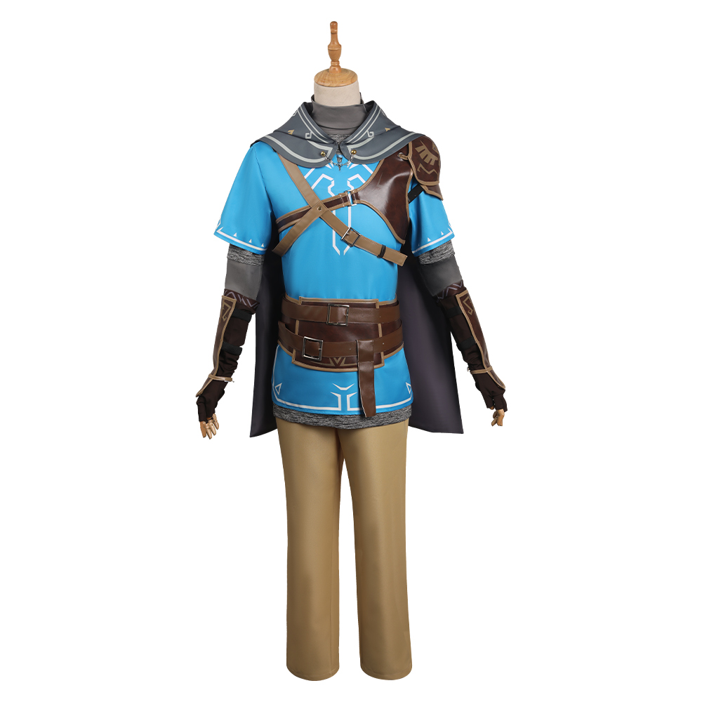 Game The Legend of Zelda: Tears of the Kingdom Link Cosplay Costume Outfits Halloween Carnival Suit