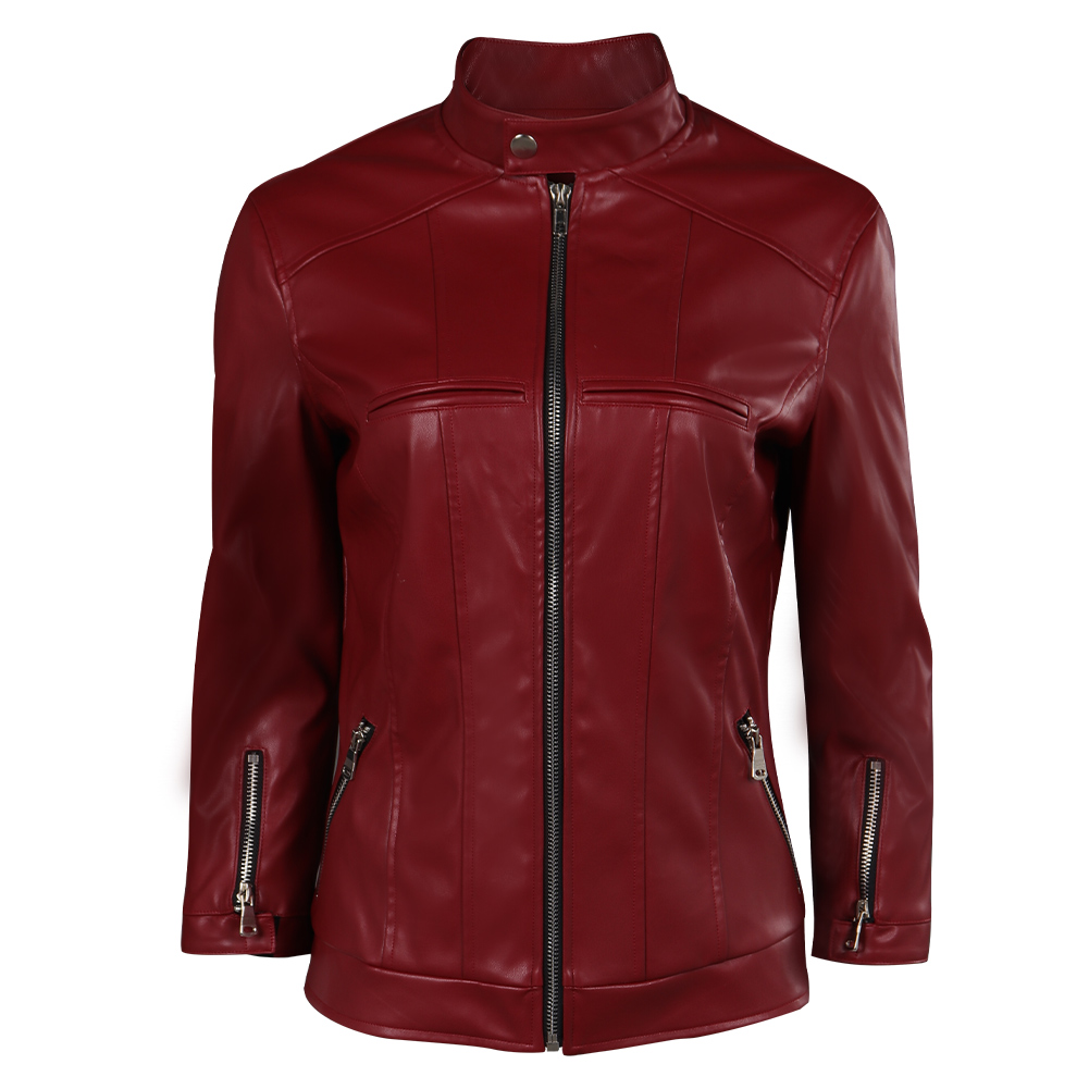 Movie Resident Evil：Death Island Claire Coat Outfits Cosplay Costume Halloween Carnival Suit