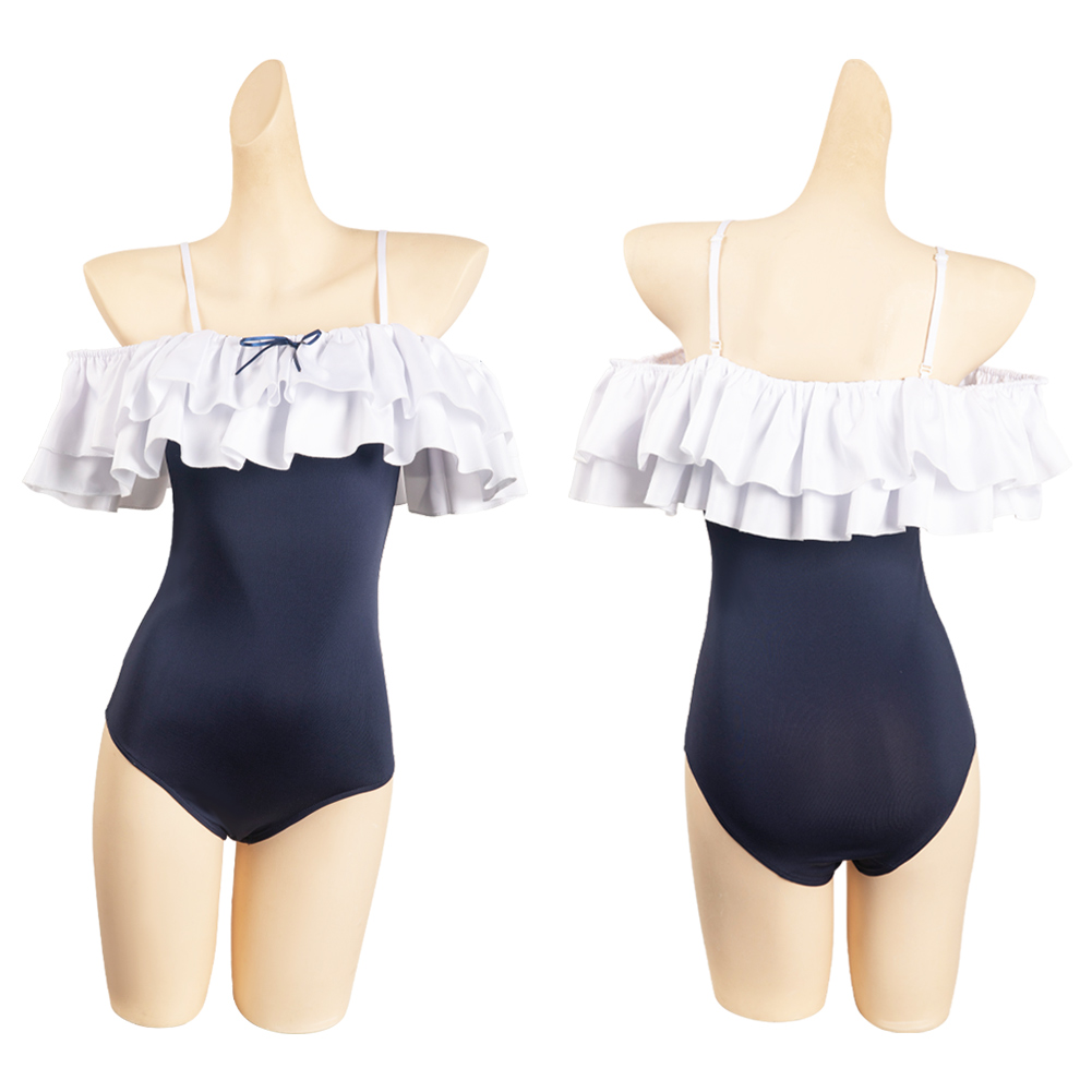Game Blue Archive Tsukiyuki Miyako Swimsuit Outfits Halloween Carnival Suit Cosplay Costume