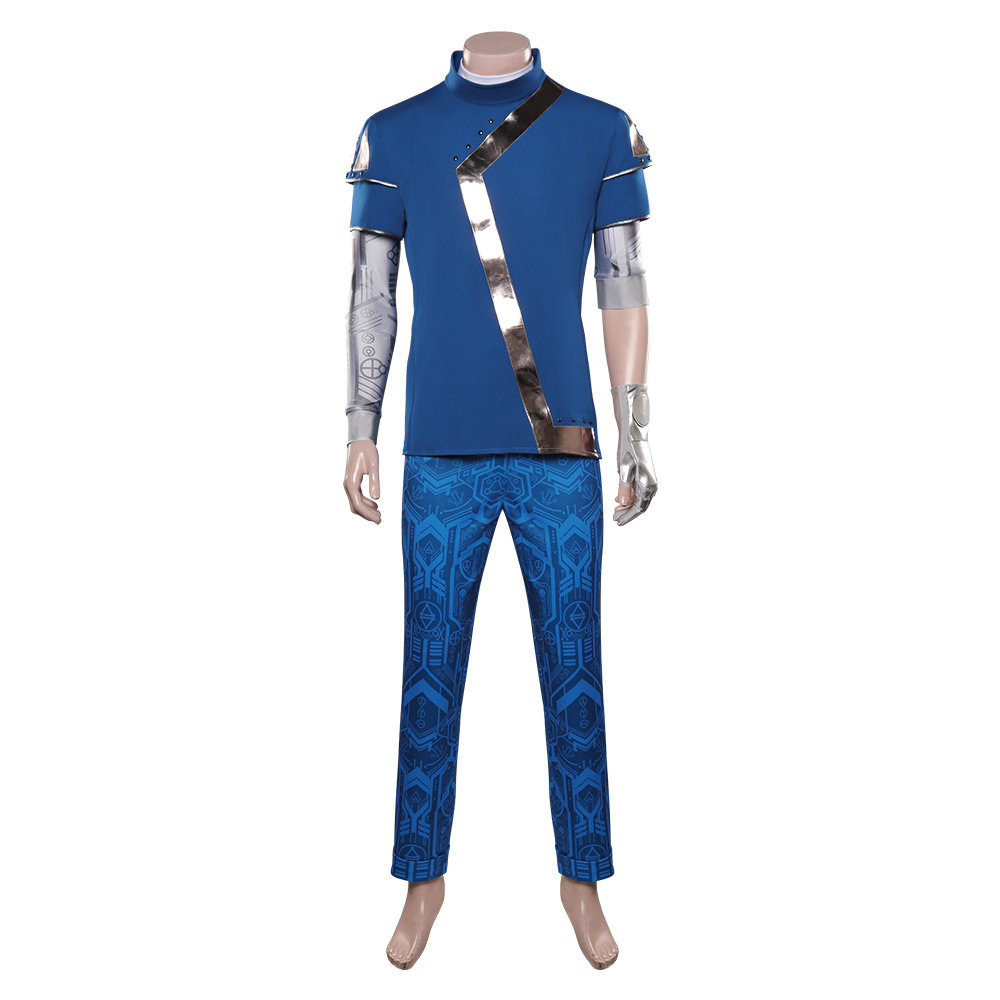Movie Zombies 3  A-Lan Cosplay Costume Outfits Halloween Carnival Suit