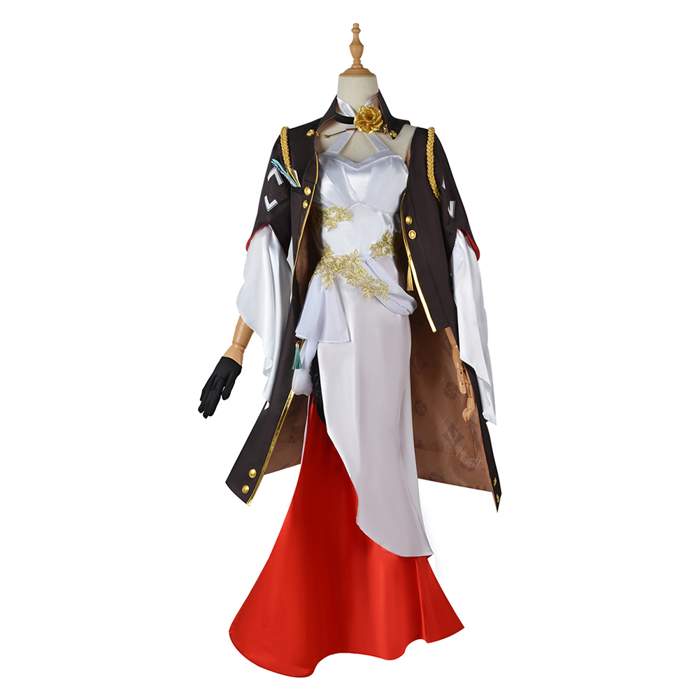 Game Honkai: Star Rail Himeko Cosplay Costume Outfits Halloween Carnival Party Disguise Suit