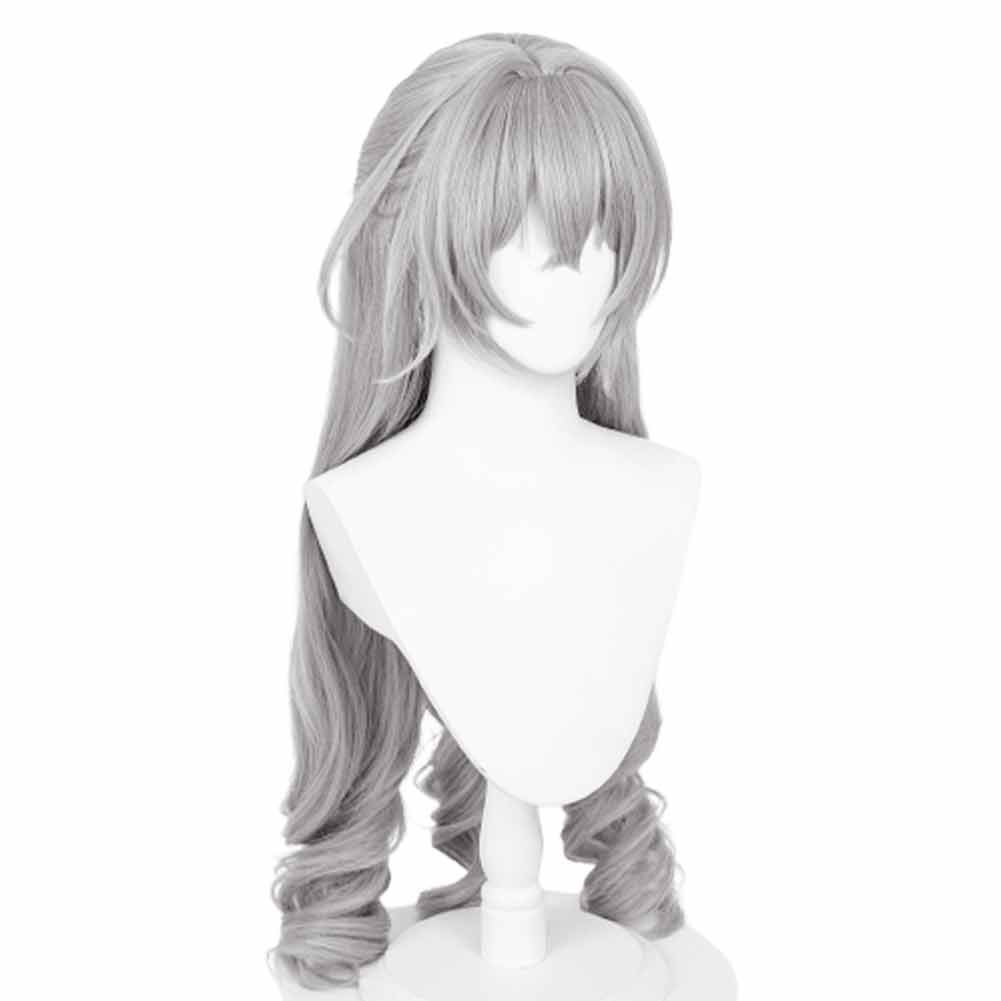 Game Honkai: Star Rail Bronya Rand Cosplay Wig Heat Resistant Synthetic Hair Carnival Halloween Party Props