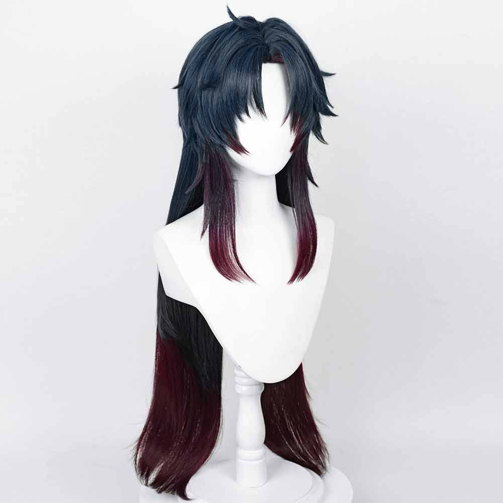  Honkai: Star Rail Ren Cosplay Wig Heat Resistant Synthetic Hair Carnival Halloween Party Props