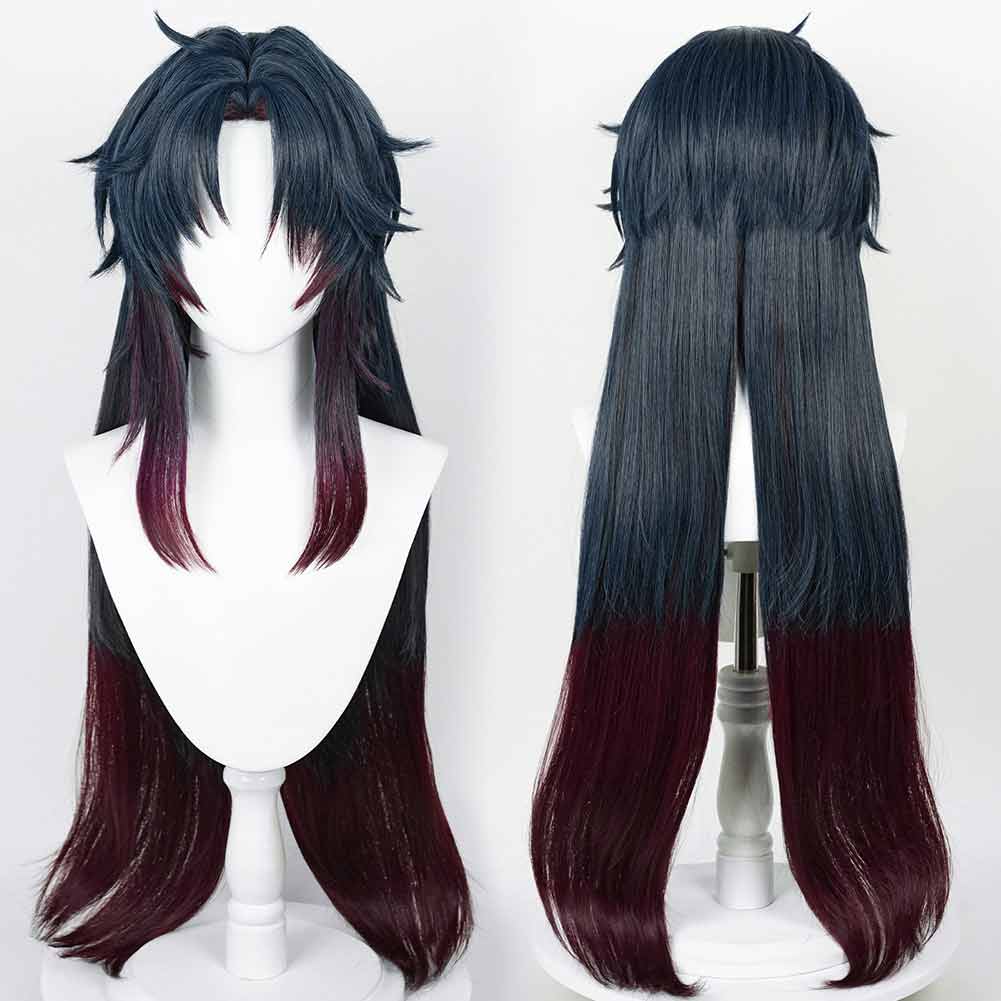  Honkai: Star Rail Ren Cosplay Wig Heat Resistant Synthetic Hair Carnival Halloween Party Props