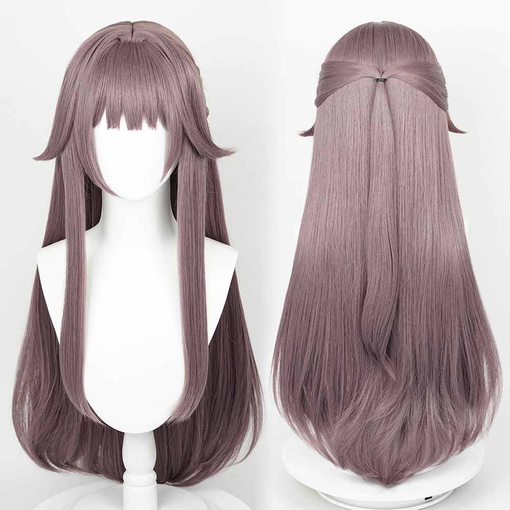 Game Honkai: Star Rail Herta Cosplay Wig Heat Resistant Synthetic Hair Carnival Halloween Party Props