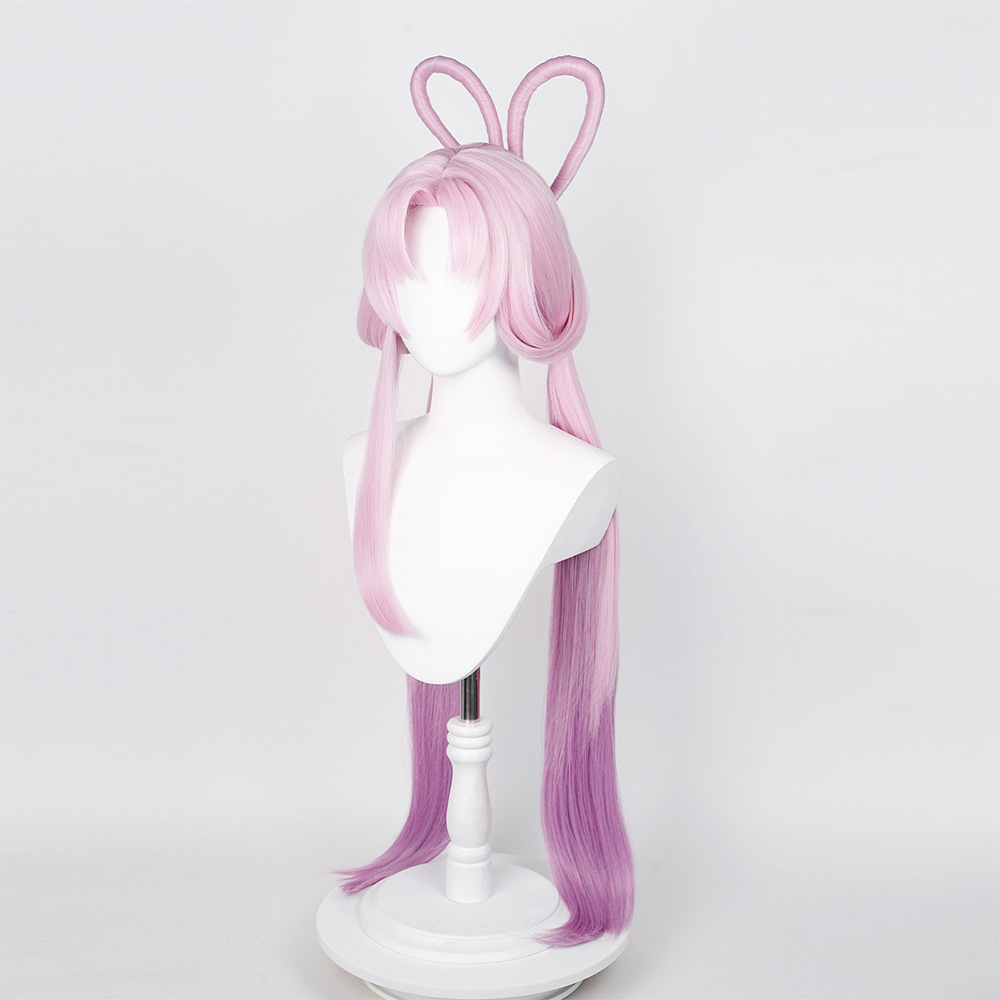 Game Honkai: Star Rail Fu Xuan Cosplay Wig Heat Resistant Synthetic Hair Halloween Party Props