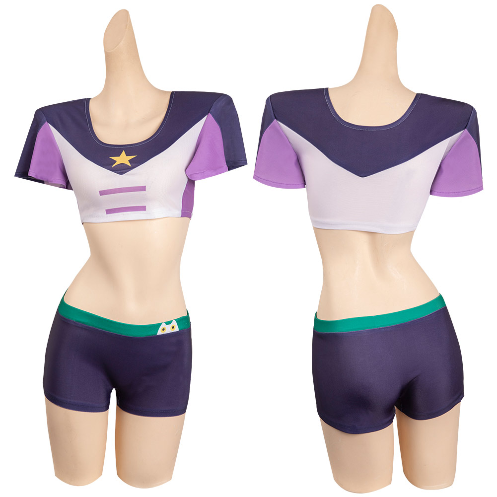 Anime The Owl House Luz Noceda Cosplay Costume Swimsuit Outfits Halloween Carnival Party Disguise Suit 