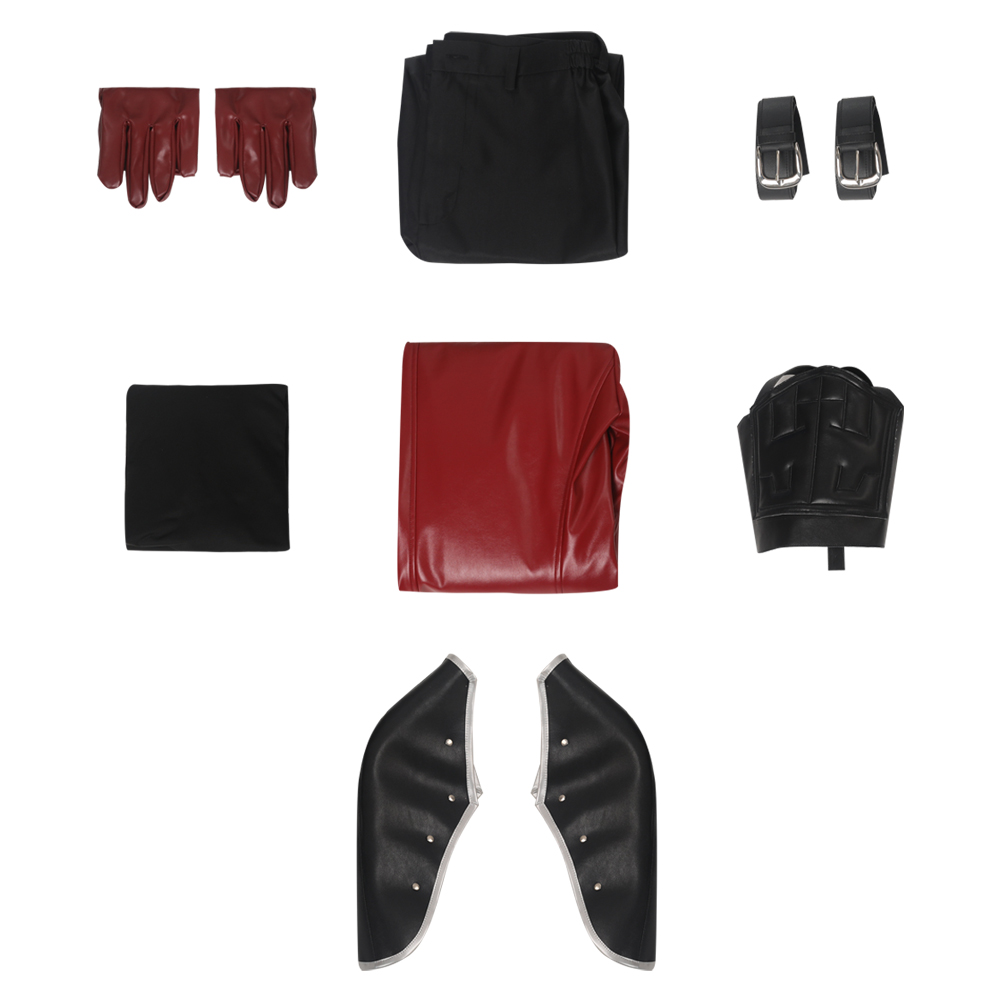 Game Final Fantasy VII Reunion Crisis Core - Genesis·Rhapsodos Cosplay Costume Outfits Suit