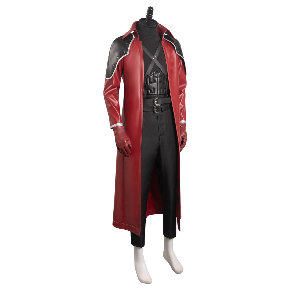 Game Final Fantasy VII Reunion Crisis Core - Genesis·Rhapsodos Cosplay Costume Outfits Suit