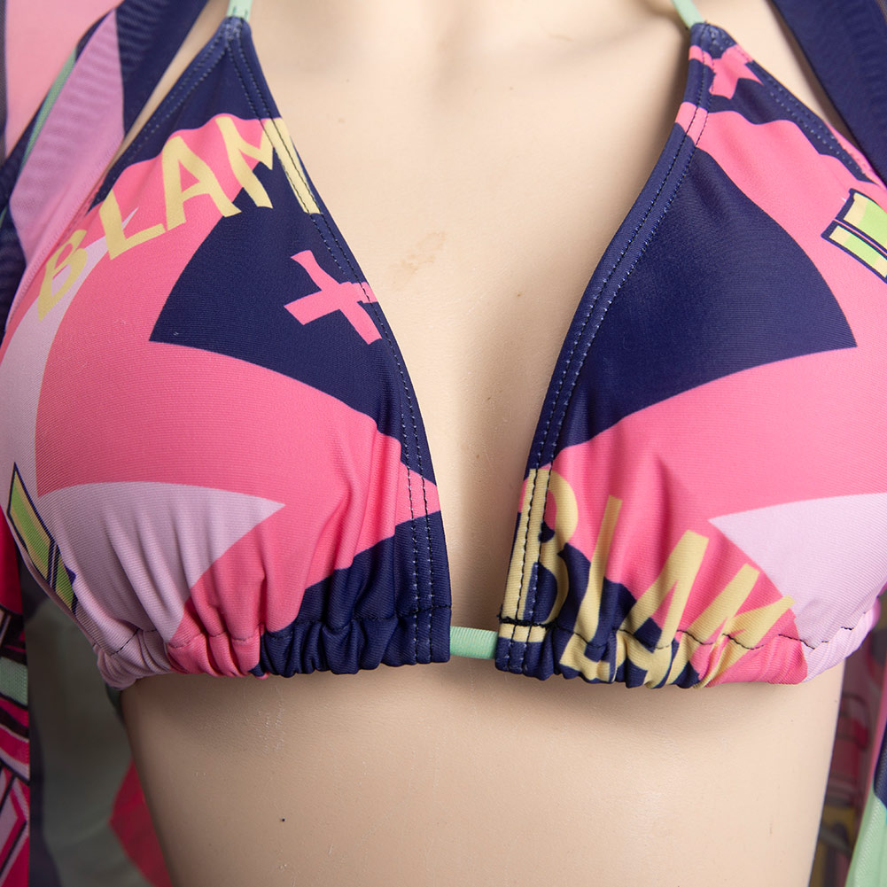 Game Cyberpunk Edgerunner Rebecca Cosplay Costume Swimsuit Cloak Outfits Halloween Party UUstyle®