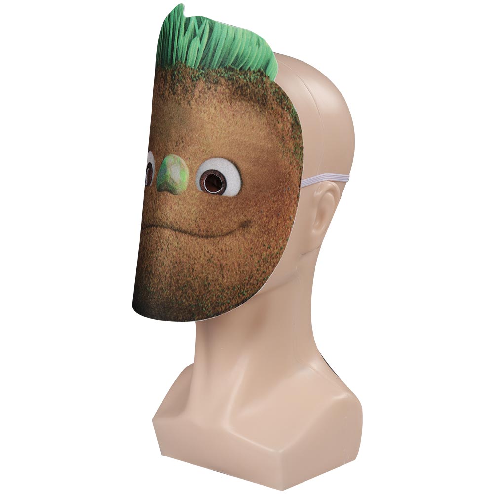Movie Elemental Earth Mask Cosplay Latex Masks Helmet Halloween Party Costume Props