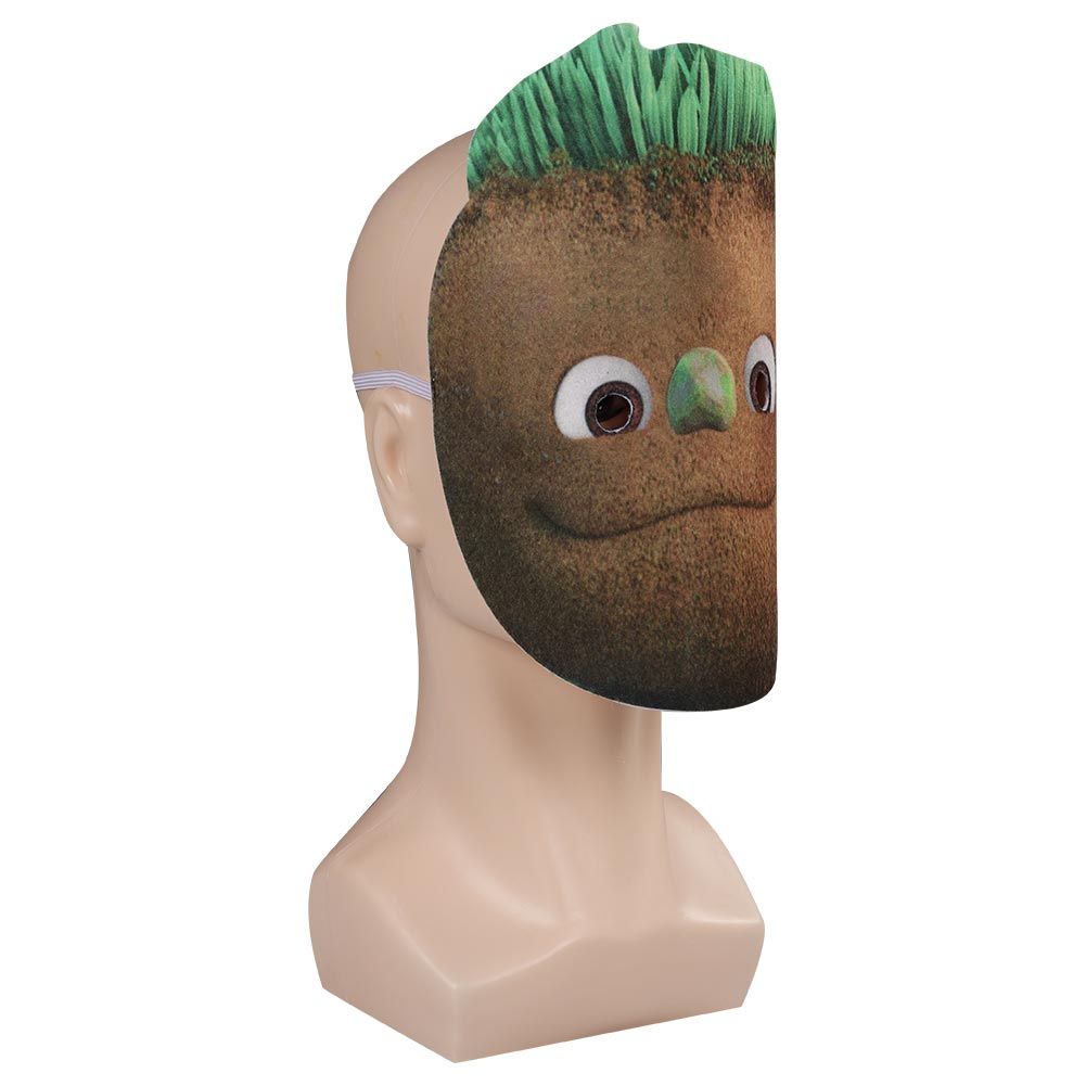 Movie Elemental Earth Mask Cosplay Latex Masks Helmet Halloween Party Costume Props