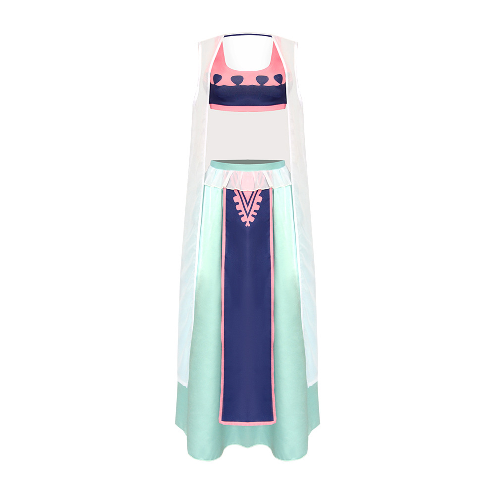 Anime One Piece Vivi Outfits Halloween Carnival Suit Cosplay Costume