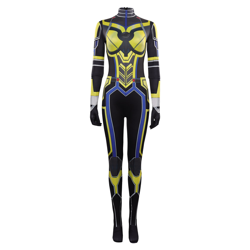 Movie Ant-Man and the Wasp: Quantumania Hope Van Dyne Cosplay Costume Jumpsuit Halloween Carnival Suit