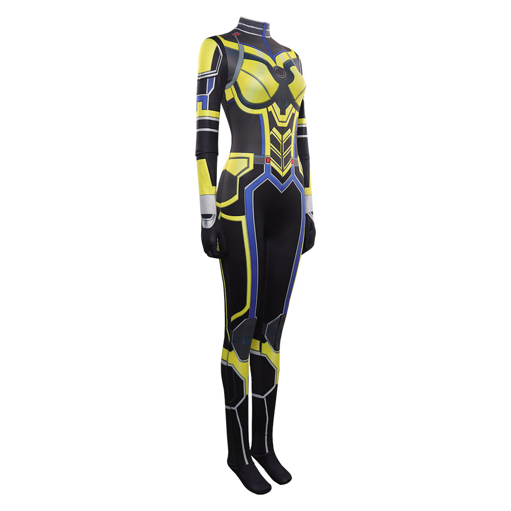 Movie Ant-Man and the Wasp: Quantumania Hope Van Dyne Cosplay Costume Jumpsuit Halloween Carnival Suit