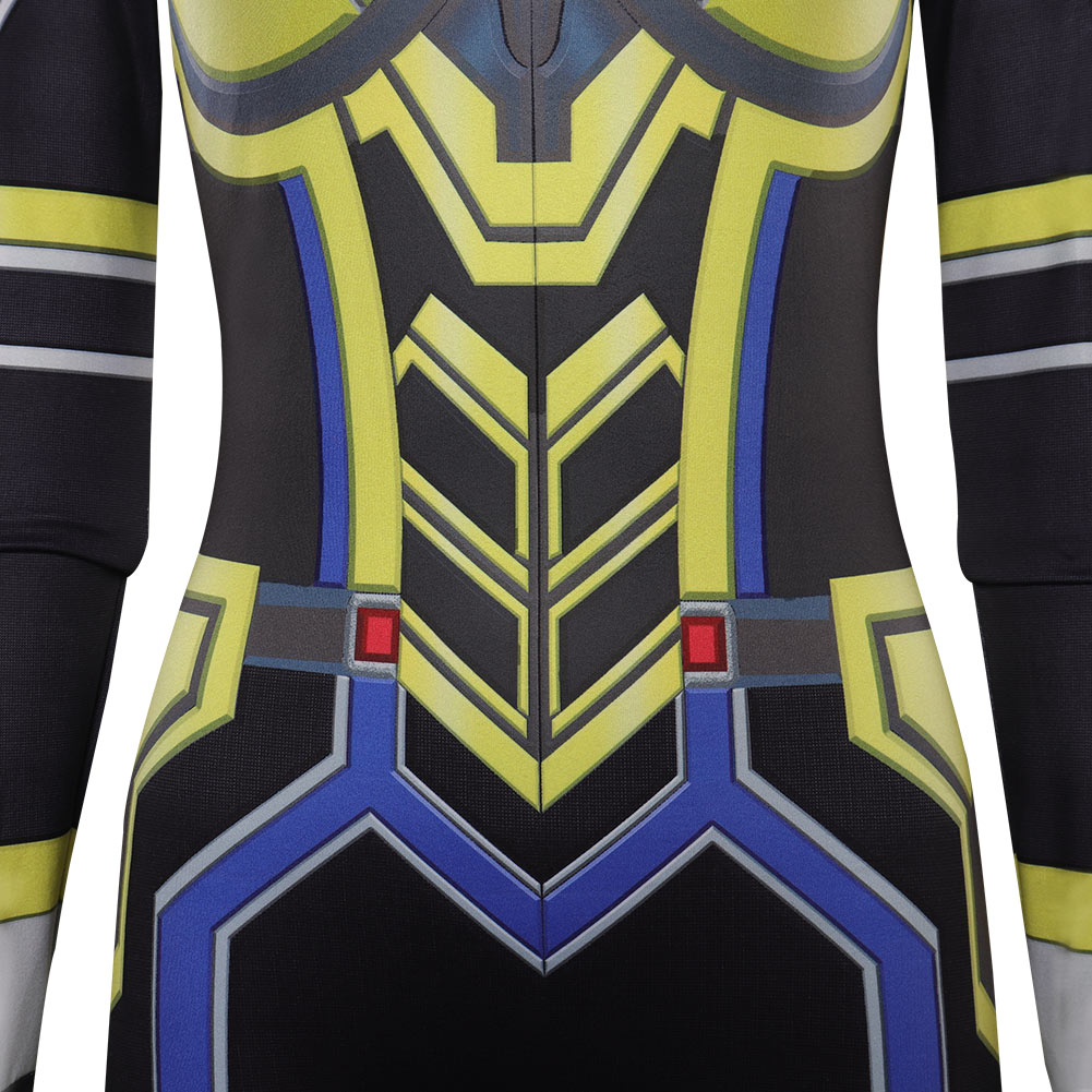 Movie Ant-Man and the Wasp: Quantumania Hope Van Dyne Cosplay Costume Jumpsuit Halloween Carnival Suit