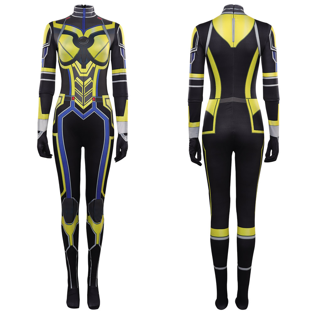 Movie Ant-Man and the Wasp: Quantumania Hope Van Dyne Cosplay Costume Jumpsuit Halloween Carnival Suit