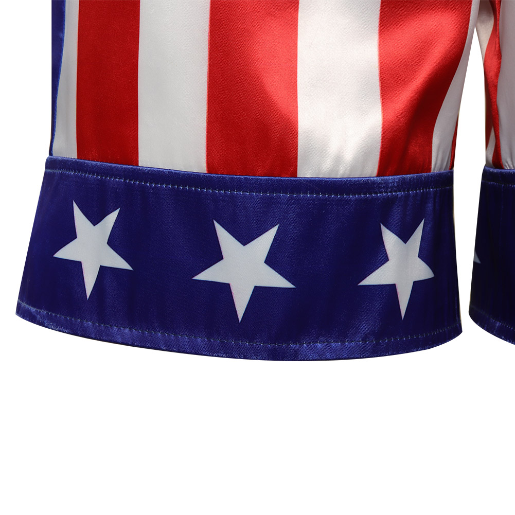 Movie Creed 3 Adonis Creed Cosplay Shorts Costume Outfits Halloween Carnival Party Suit