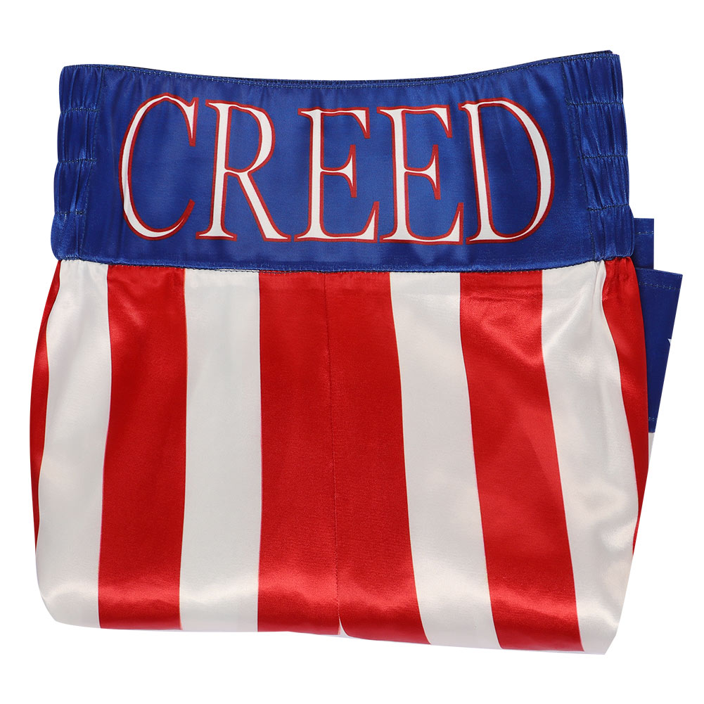 Movie Creed 3 Adonis Creed Cosplay Shorts Costume Outfits Halloween Carnival Party Suit
