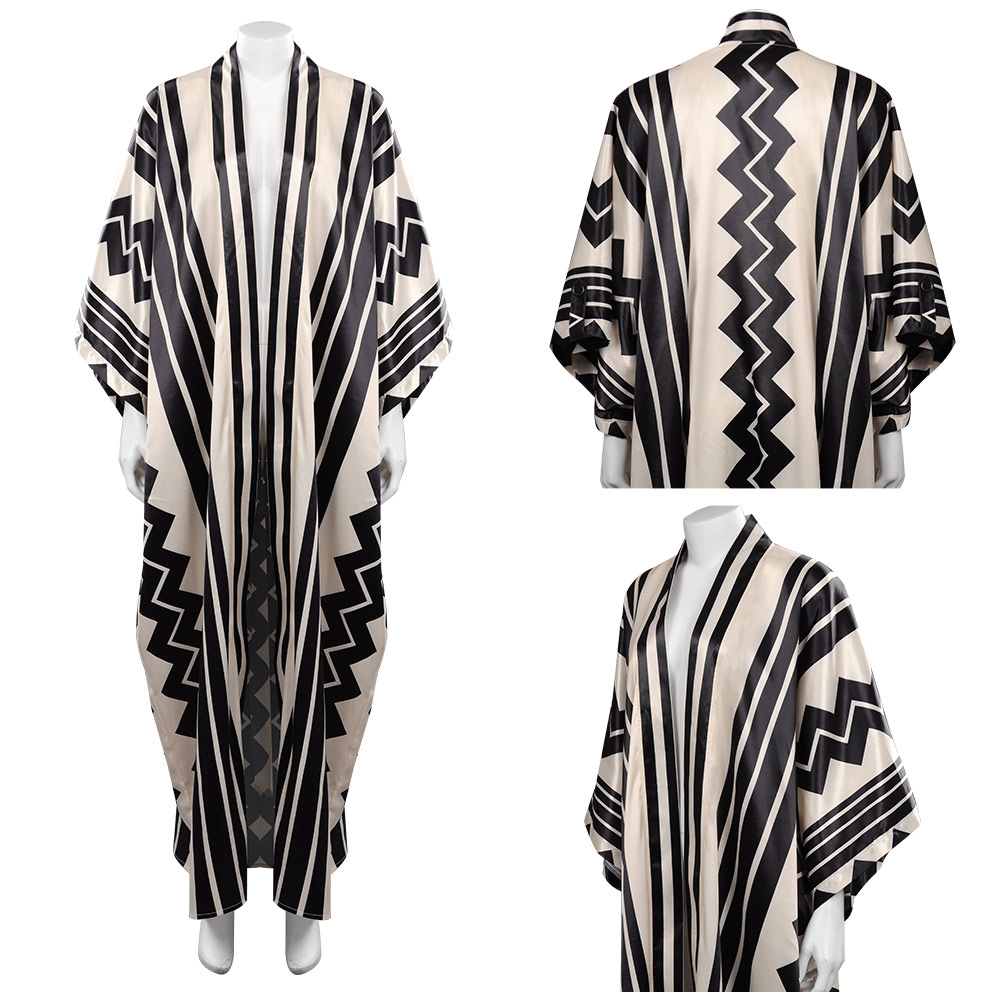 MoviBlack Panther: Wakanda Forever Ramonda Cosplay Costume Cloak Coat 