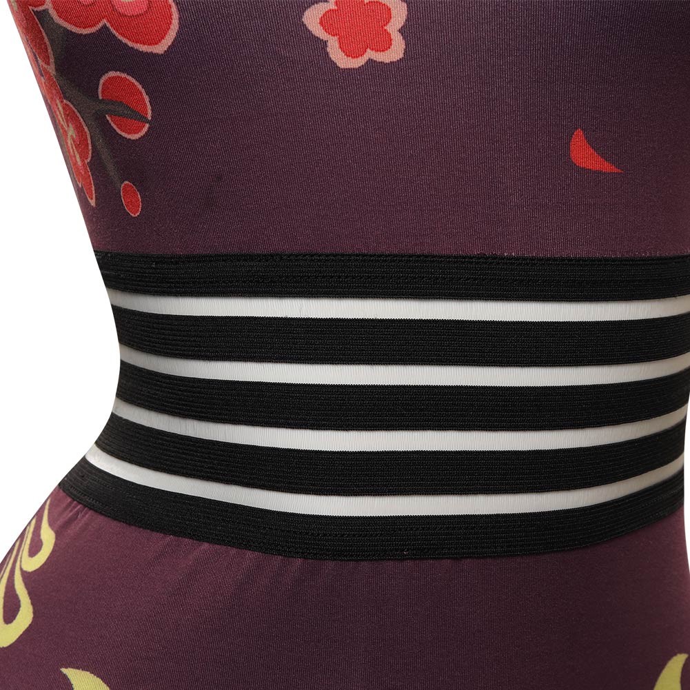 Game Genshin Impact HUTAO Original Design Cosplay Costume Swimsuit One Piece Swimwear UUstyle®