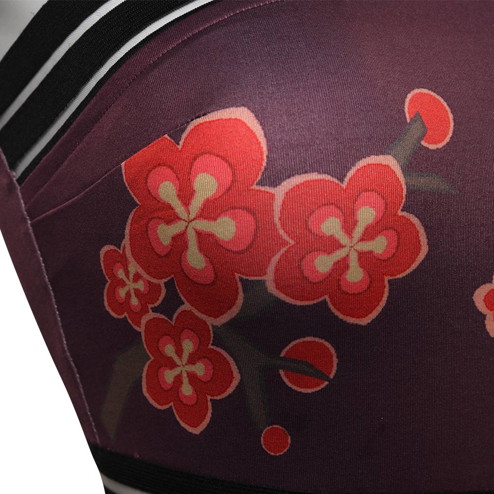 Game Genshin Impact HUTAO Original Design Cosplay Costume Swimsuit One Piece Swimwear UUstyle®