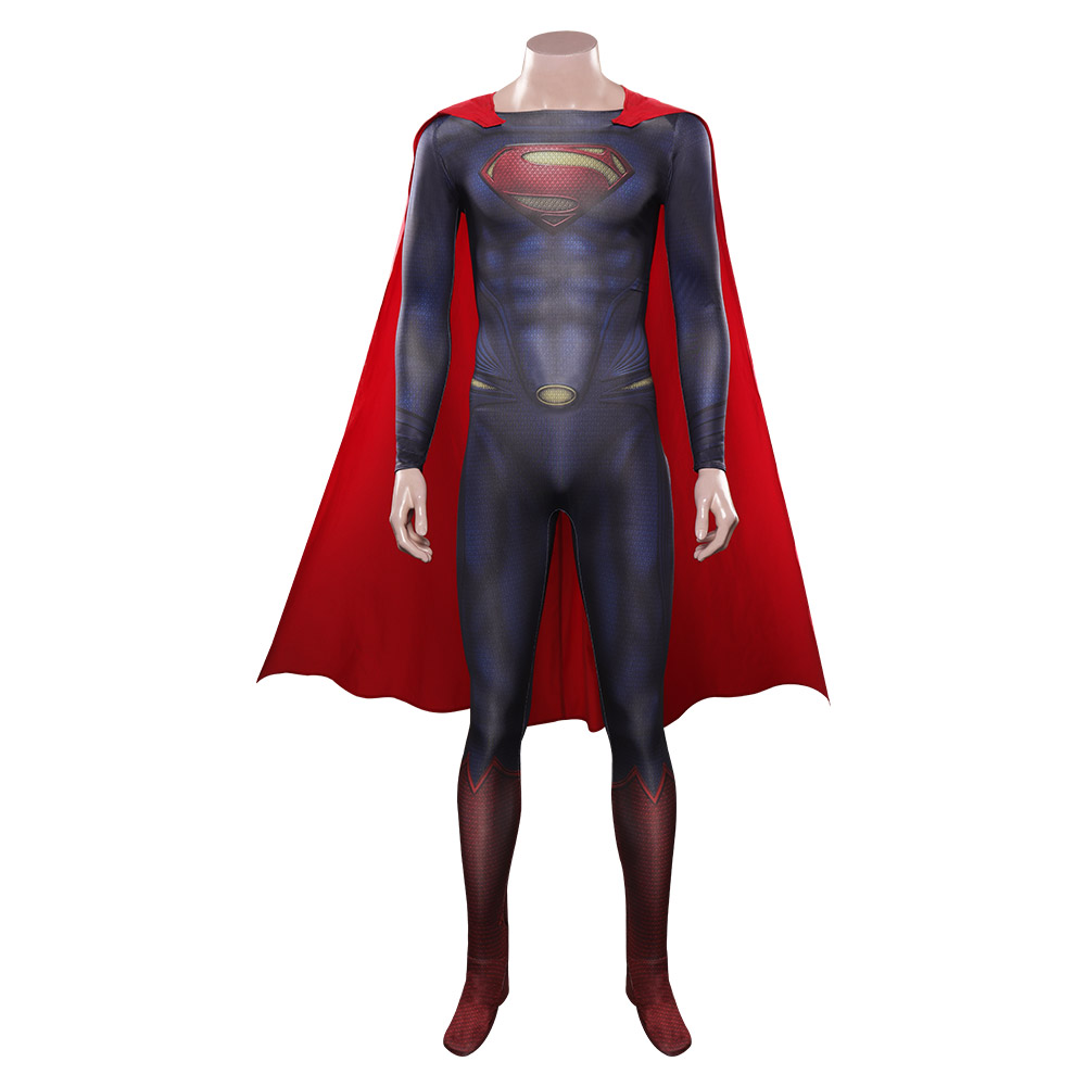 AnMan of Steel -Chris Kent Cosplay Costume Jumpsuit Outfits Halloween 