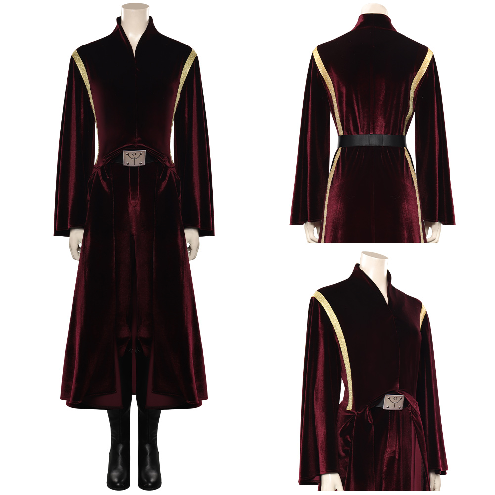Movie Star Wars Padme Amidala Cosplay Costume Outfits Halloween Carnival Suit