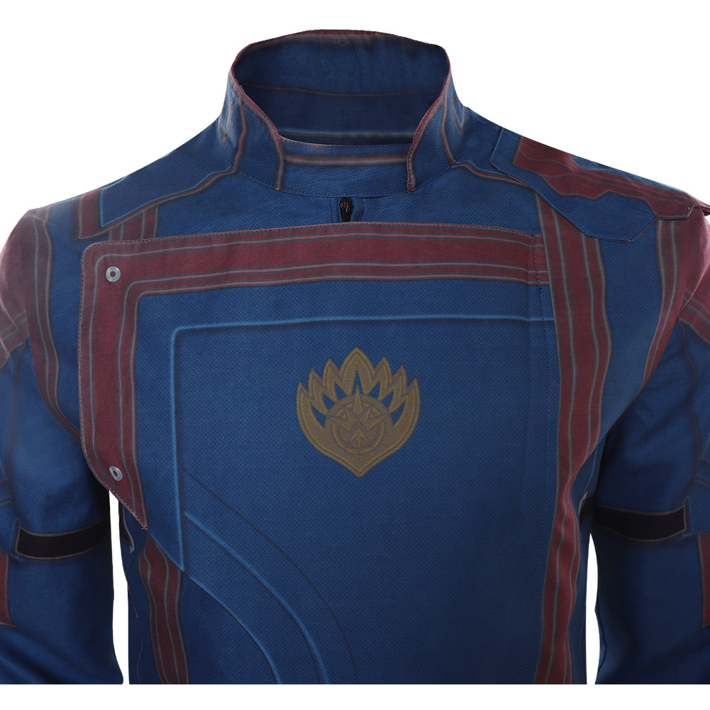 Movie Guardians of the Galaxy Vol. 3-Star-Lord Cosplay Costume Jacket Belt Outfits Halloween Carnival Party Suit