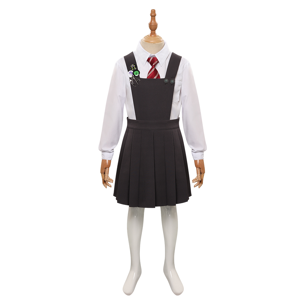 Movie Roald Dahl’s Matilda the Musical Hortensia Kids Children Cosplay Costume Halloween Carnival Party Suit