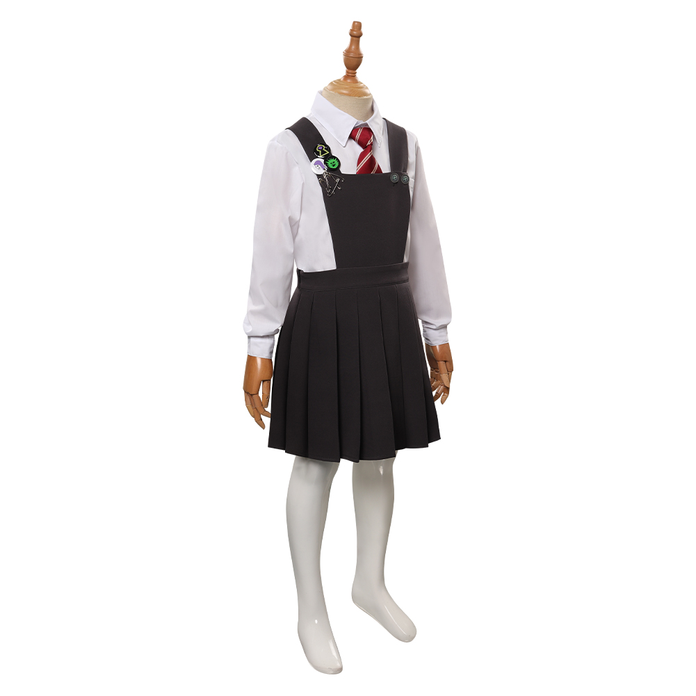 Movie Roald Dahl’s Matilda the Musical Hortensia Kids Children Cosplay Costume Halloween Carnival Party Suit