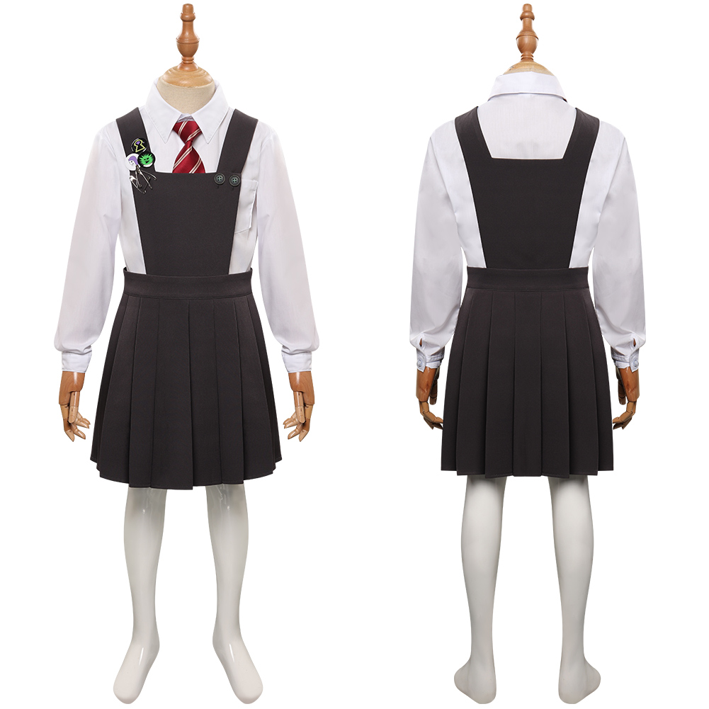 Movie Roald Dahl’s Matilda the Musical Hortensia Kids Children Cosplay Costume Halloween Carnival Party Suit