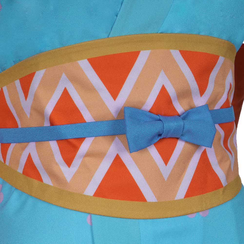 Anime One Piece Wano Country Nami Wanokuni Cosplay Costume Skirt Dress Outfit Set Festival Carnival Christmas