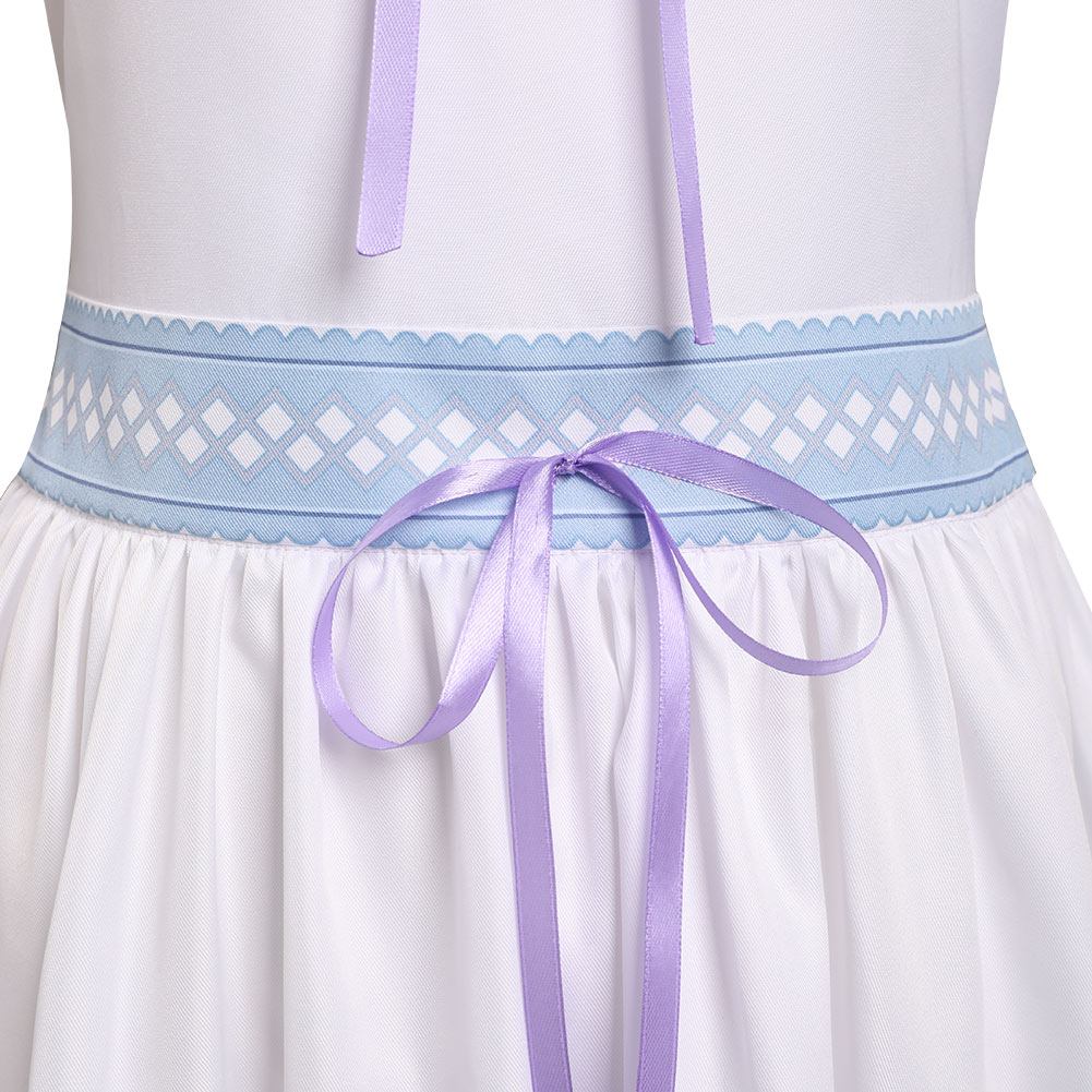 Game Final Fantasy 7 Crisis Core Aerith Gainsborough Cosplay Costume Outfits Halloween Carnival Suit