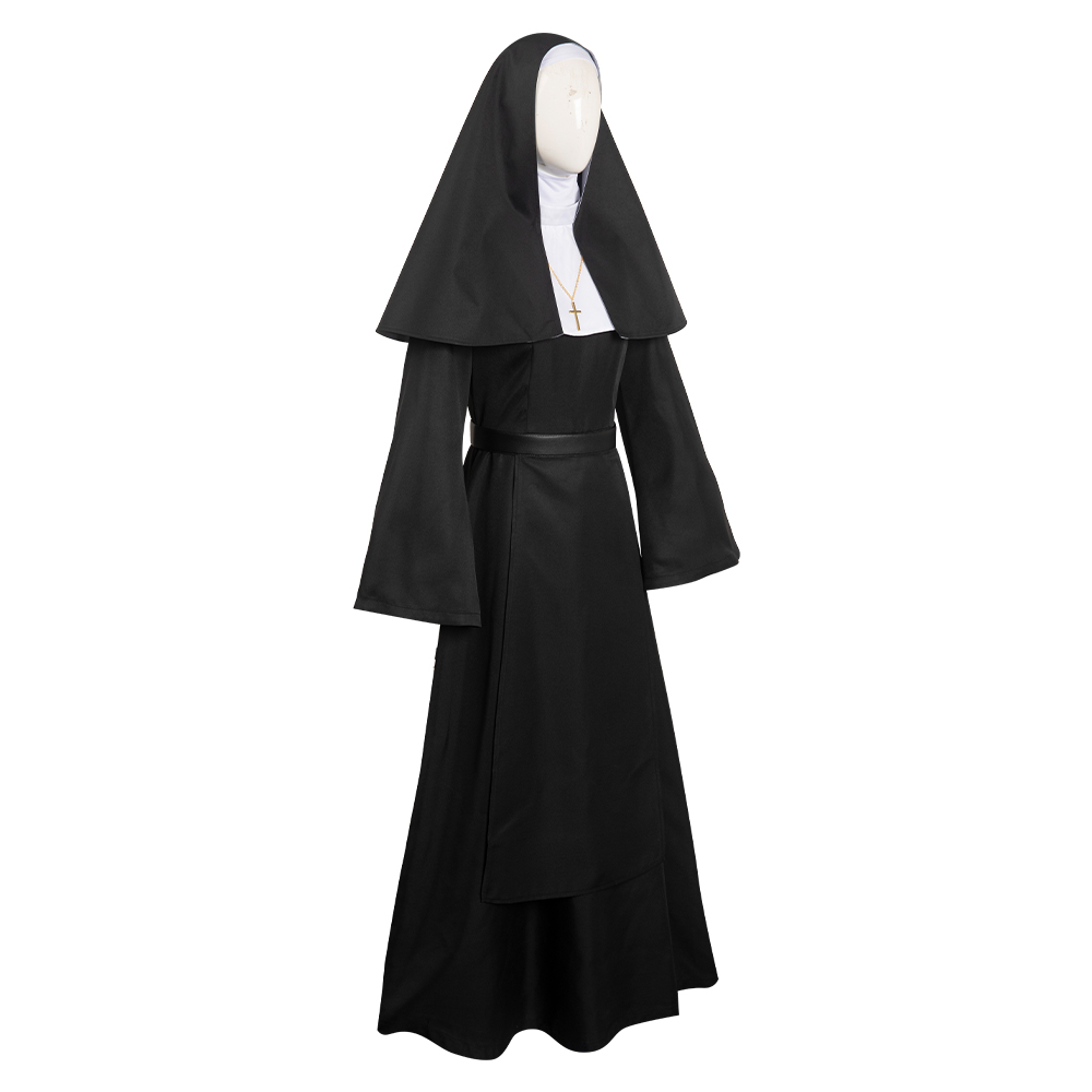Movie The Nun 2 Cosplay Costume Outfits Halloween Carnival Suit