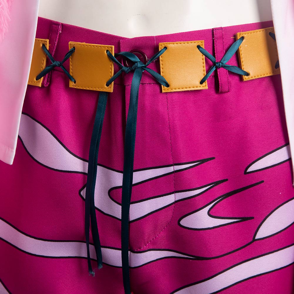 Anime One Piece Donquixote Doflamingo Outfits Halloween Carnival Suit Cosplay Costume