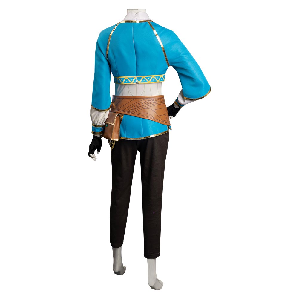 Game The Legend of Zelda - Zelda Cosplay Costume Halloween Carnival Party Disguise Suit