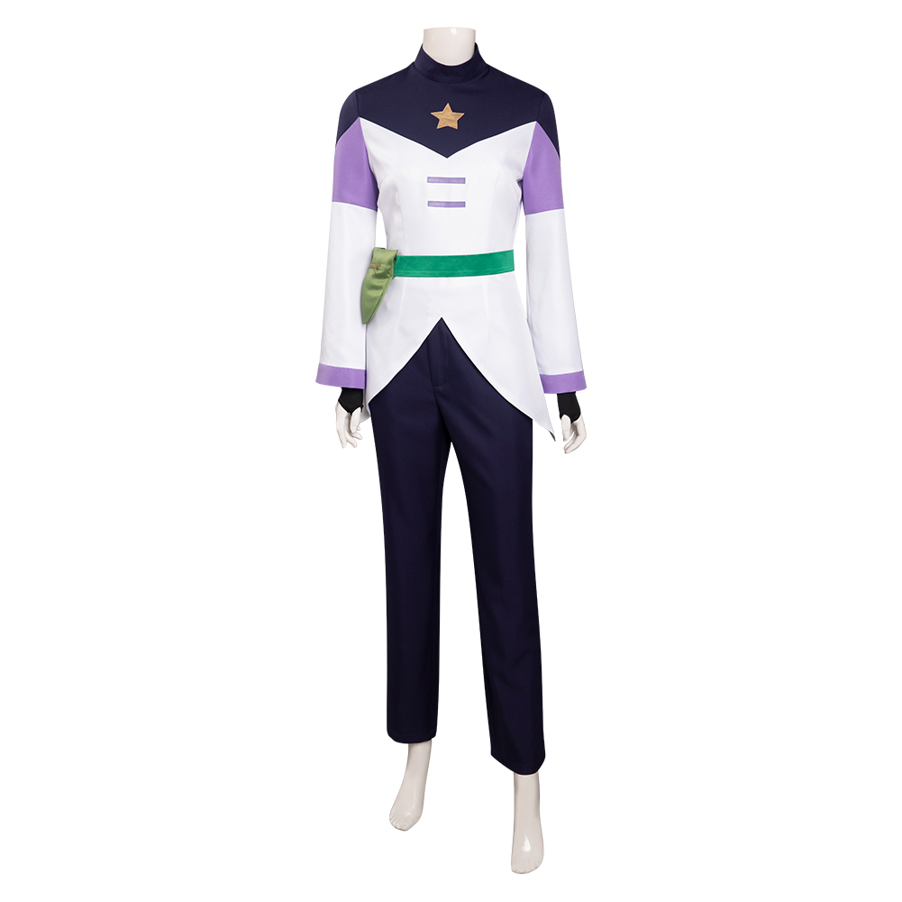Anime The Owl House 3 Luz Cosplay Costume Wizard Battle Suit Outfits Halloween Carnival